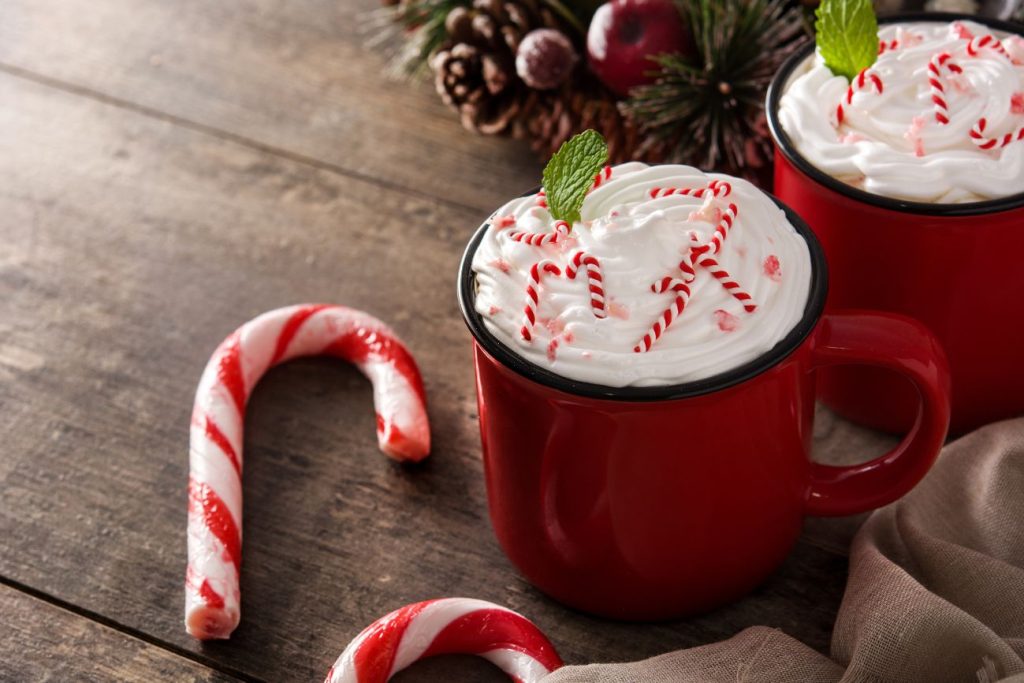 candy cane latte