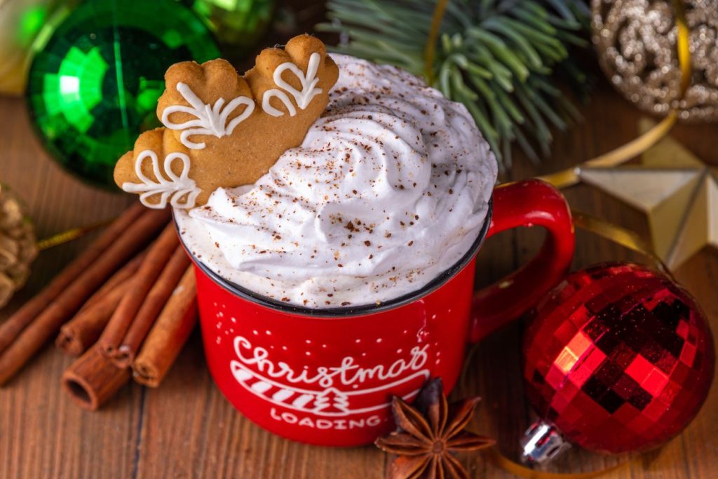 Christmas Coffee Gingerbread Maple Latte