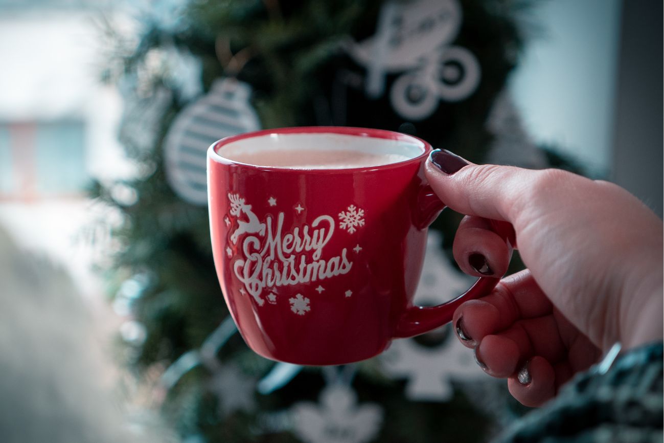 Christmas morning coffee