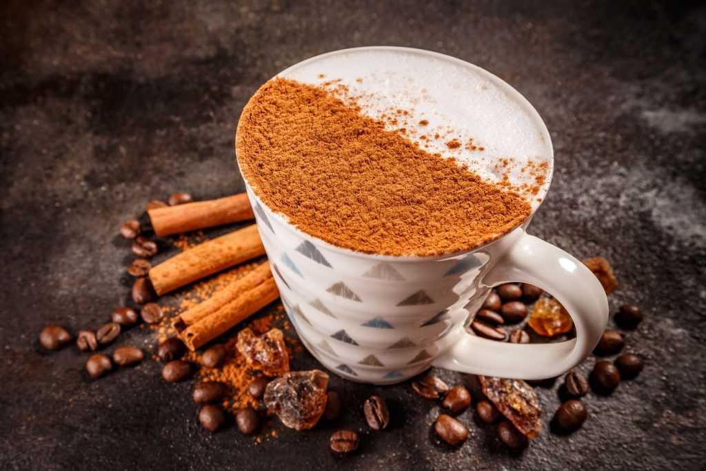 spiced cinnamon dolce latte