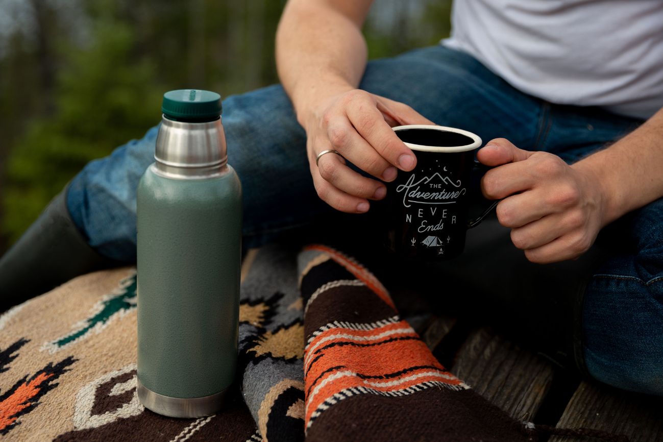 Coffee brewing for camping