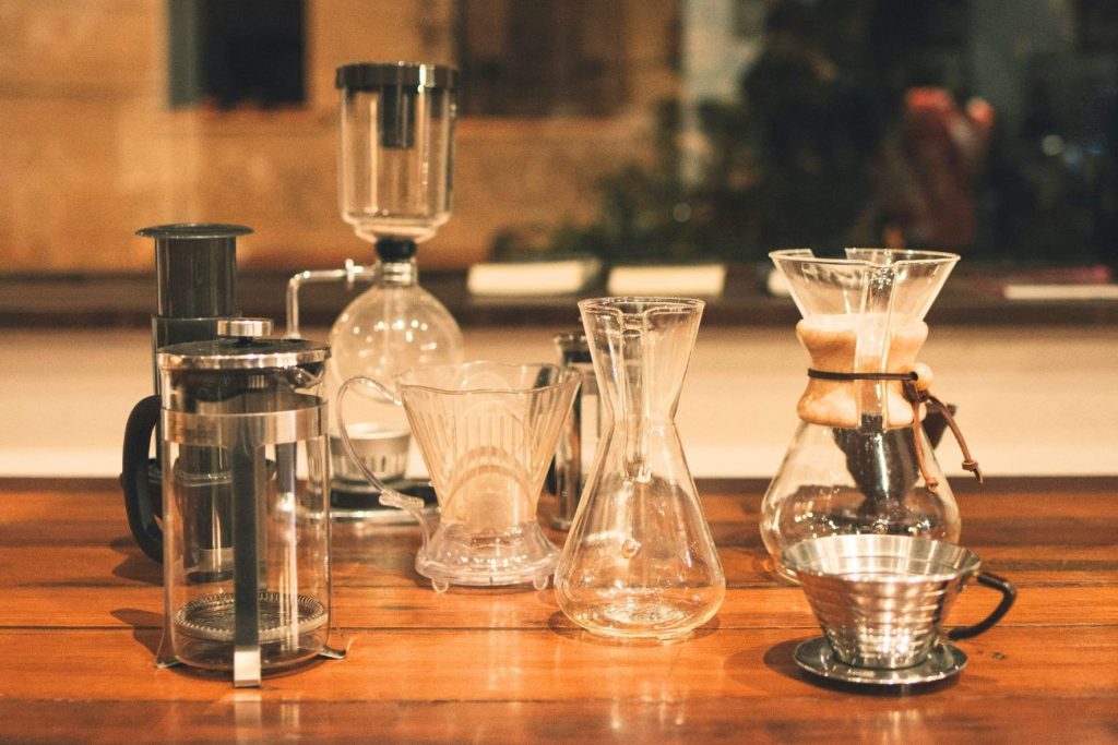 Coffee makers varieties