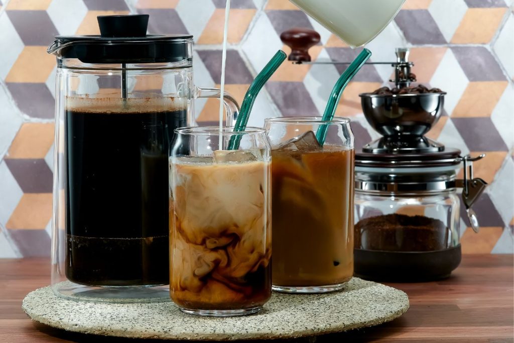 Cold brew coffee with french press hacks