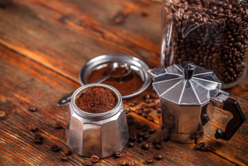 Moka pot brewing