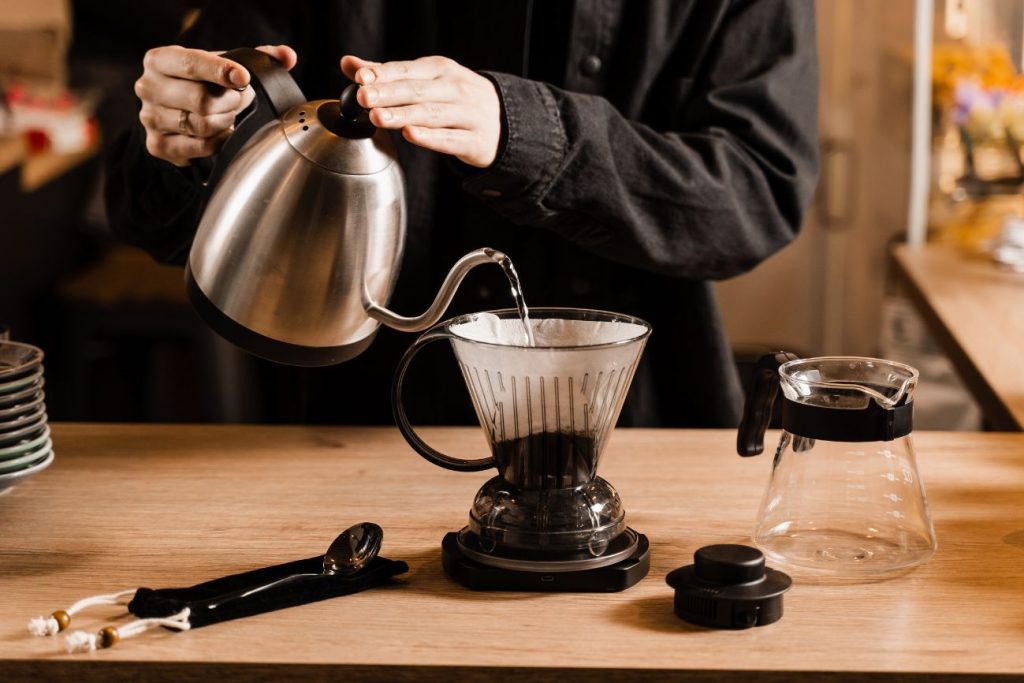 Pour over for home brewing