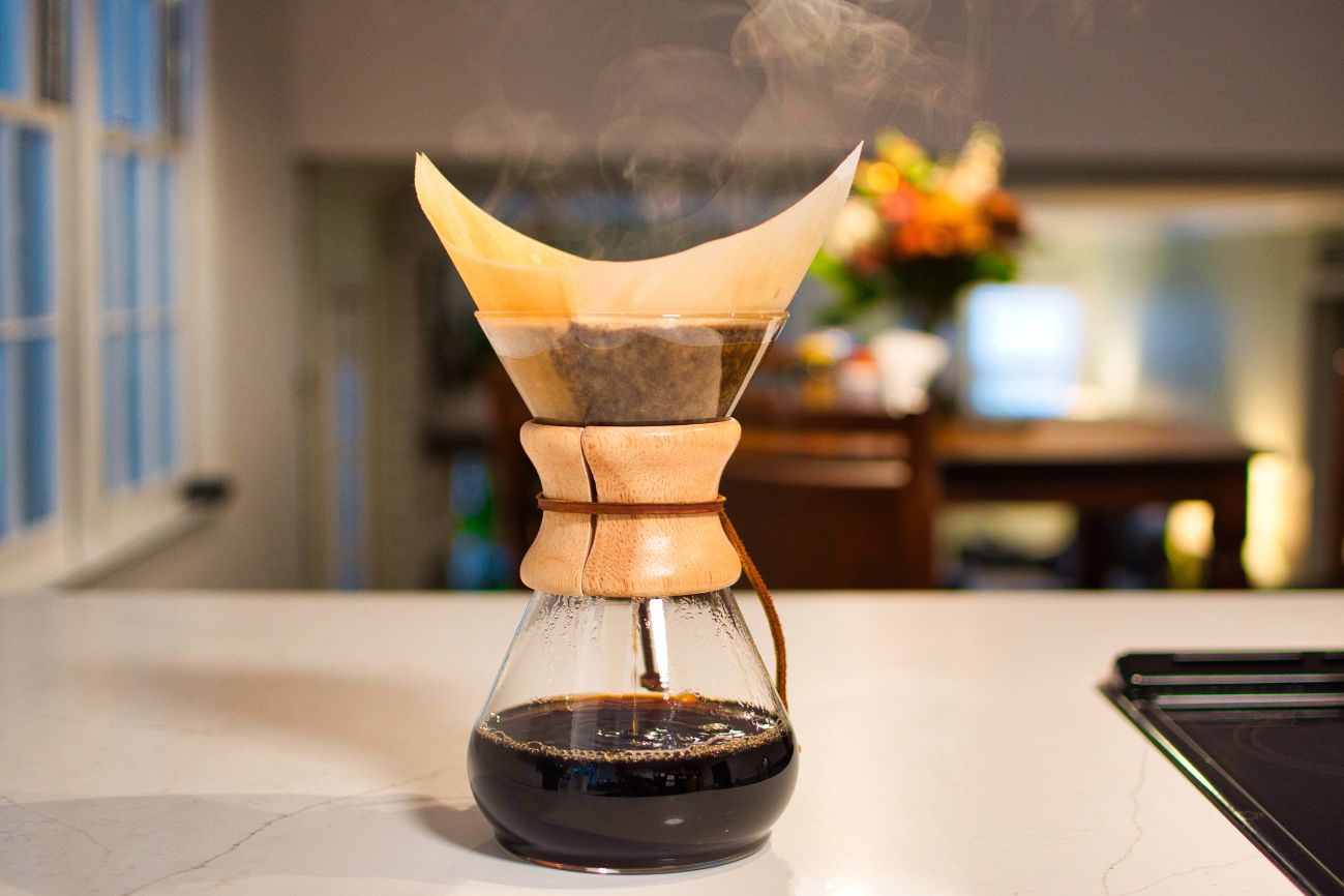 Best pour over chemex coffee maker for home brewing