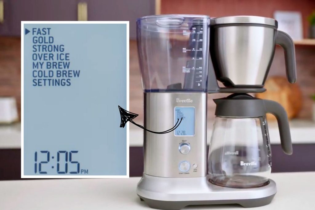 breville precision brewer screen