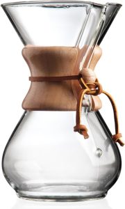 Chemex Pour-Over Glass Coffeemaker - Classic Series 6-Cup