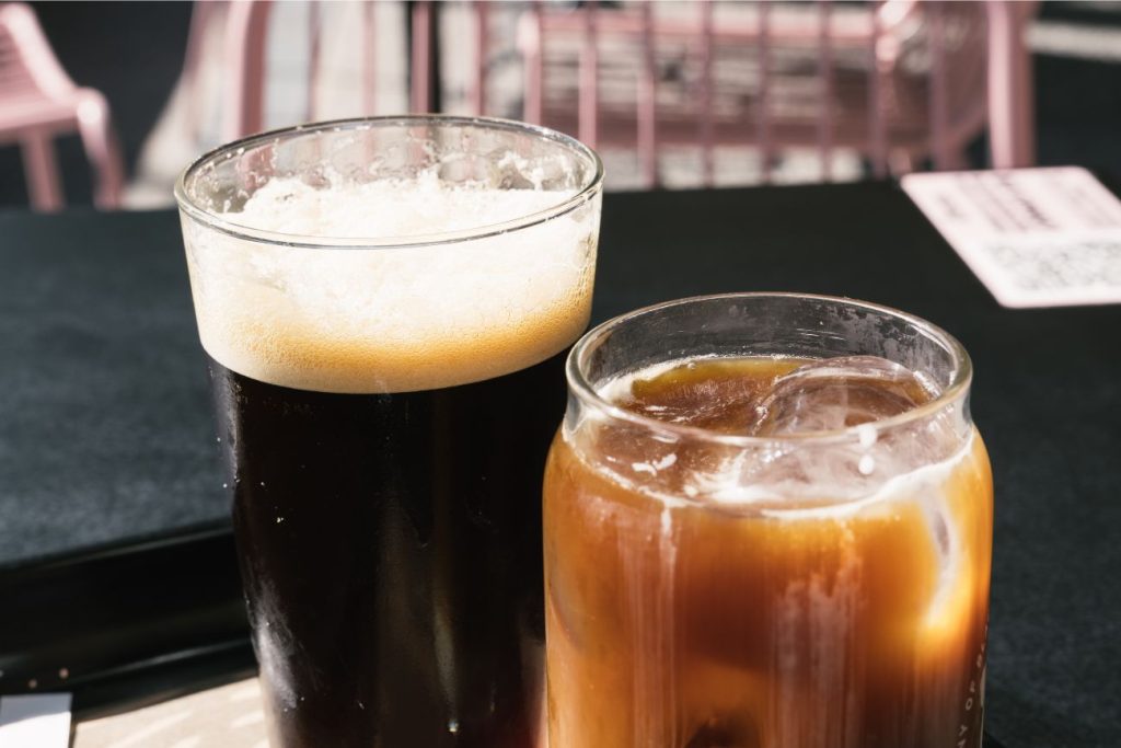 Nitro cold brew coffee vs iced coffee