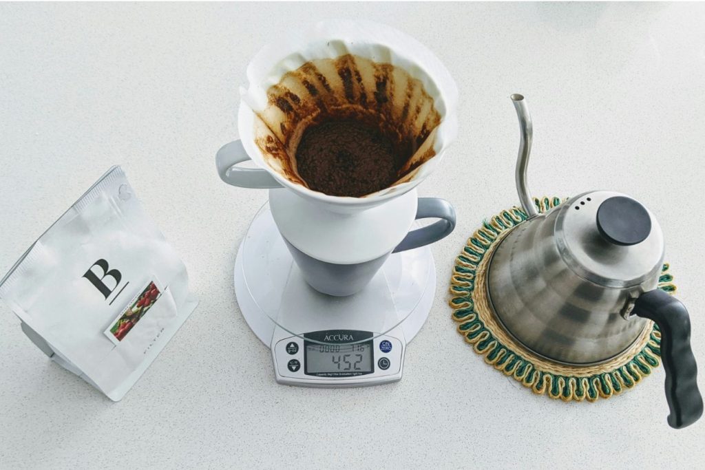 pour-over specific scales