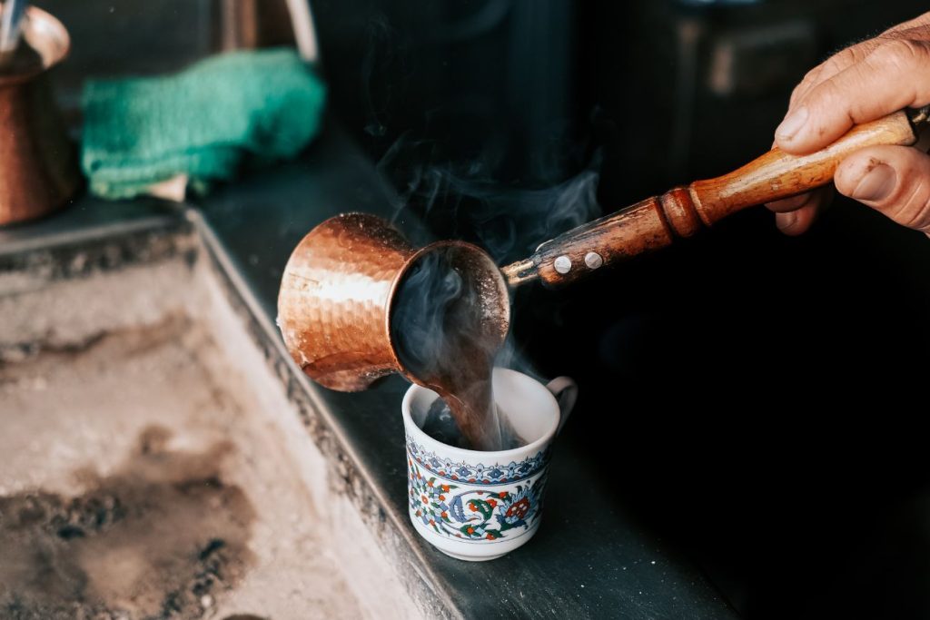 Turkish coffee to make traditional way