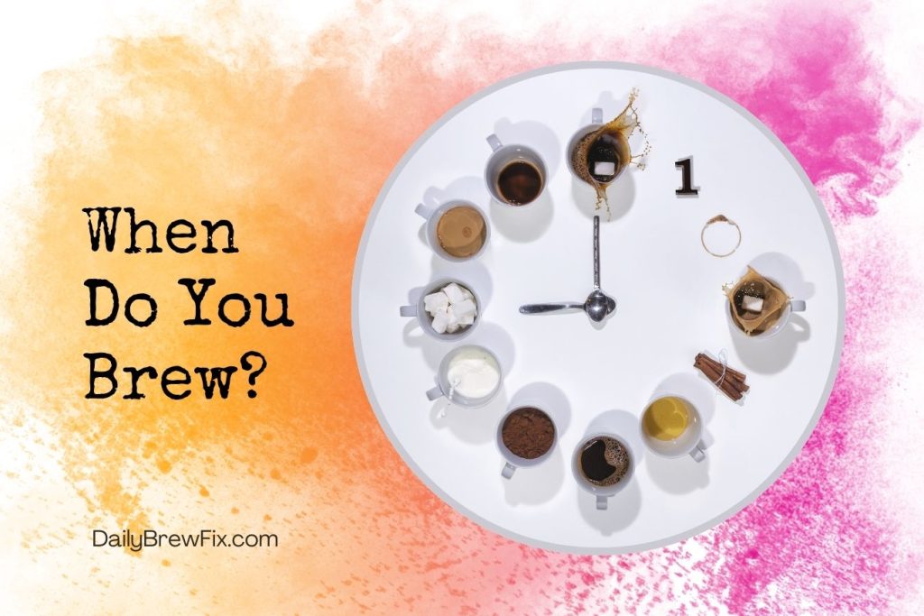 what is your coffee routine