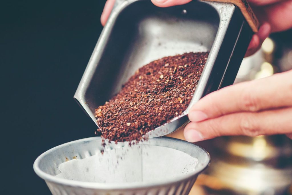 Use wrong coffee grind size