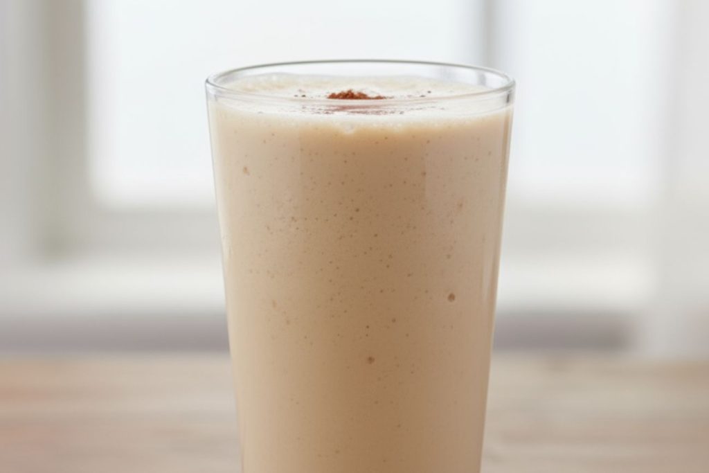 whipped-banana-latte healthy coffee recipes of banana lette