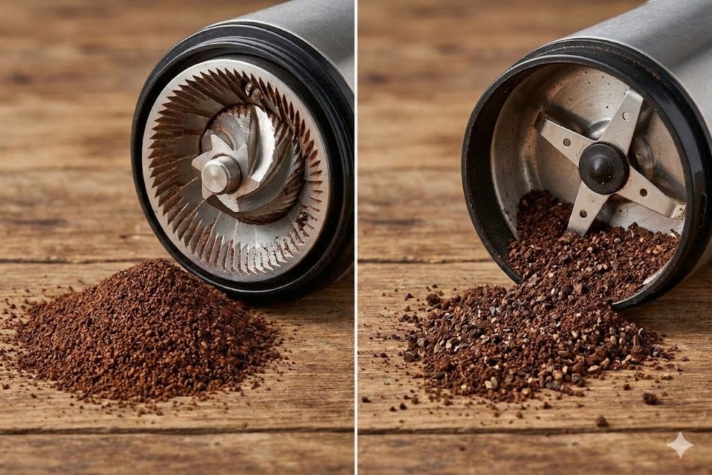 coffee grinder burr vs blade coffee grinder burr vs blade grinder