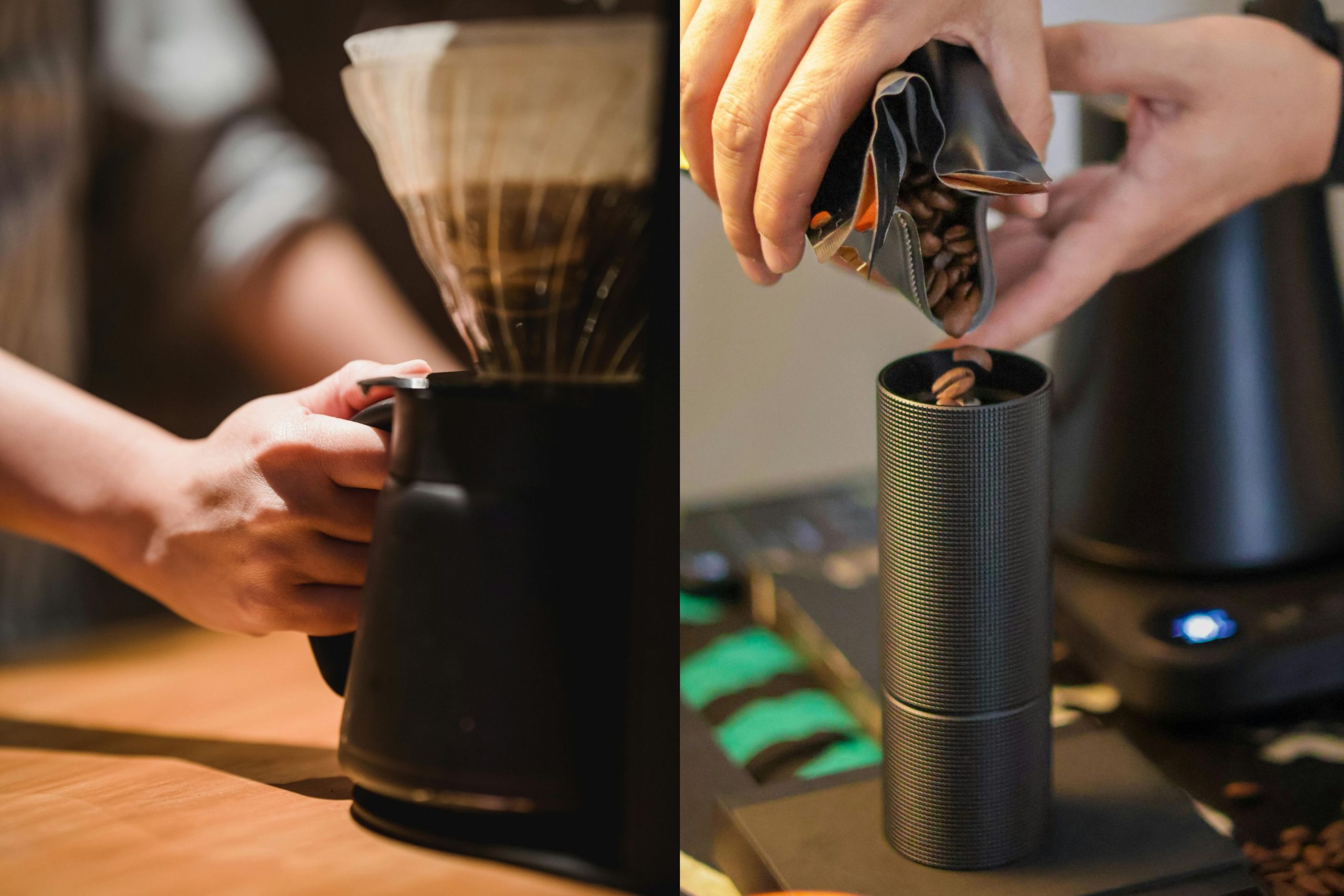 Manual vs electric coffee grinders
